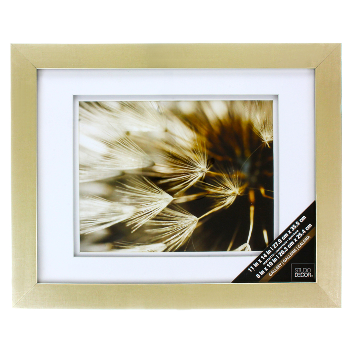 Champagne Gallery Wall Frame With Double Mat By Studio Décor